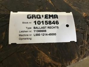 Liebherr Ballast Rechts